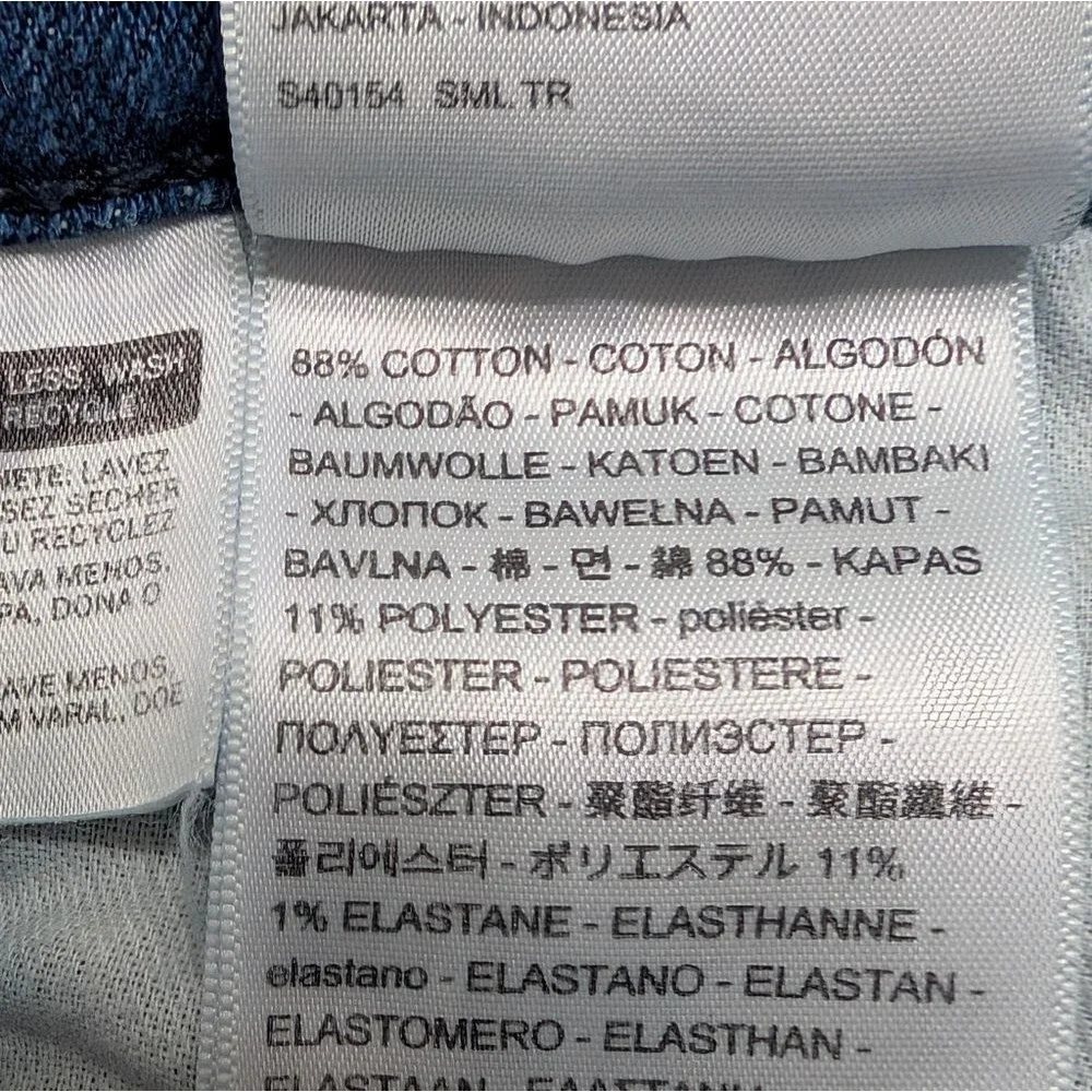 Levi's Medium Blue Straight Leg Jeans